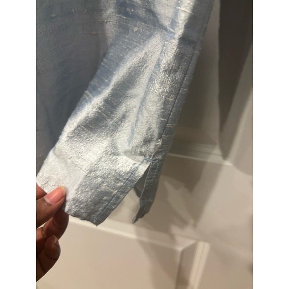 Democracy Silk Button Up - Picture 5 of 6